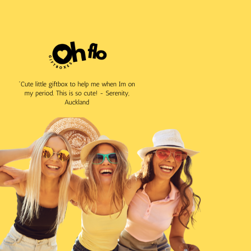 Ohflo First Period Care Kit - Confidence & Care Gift Box