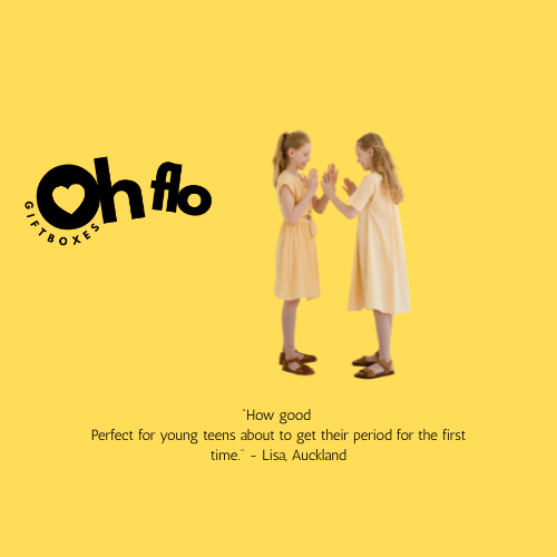 Ohflo First Period Care Kit - Confidence & Care Gift Box